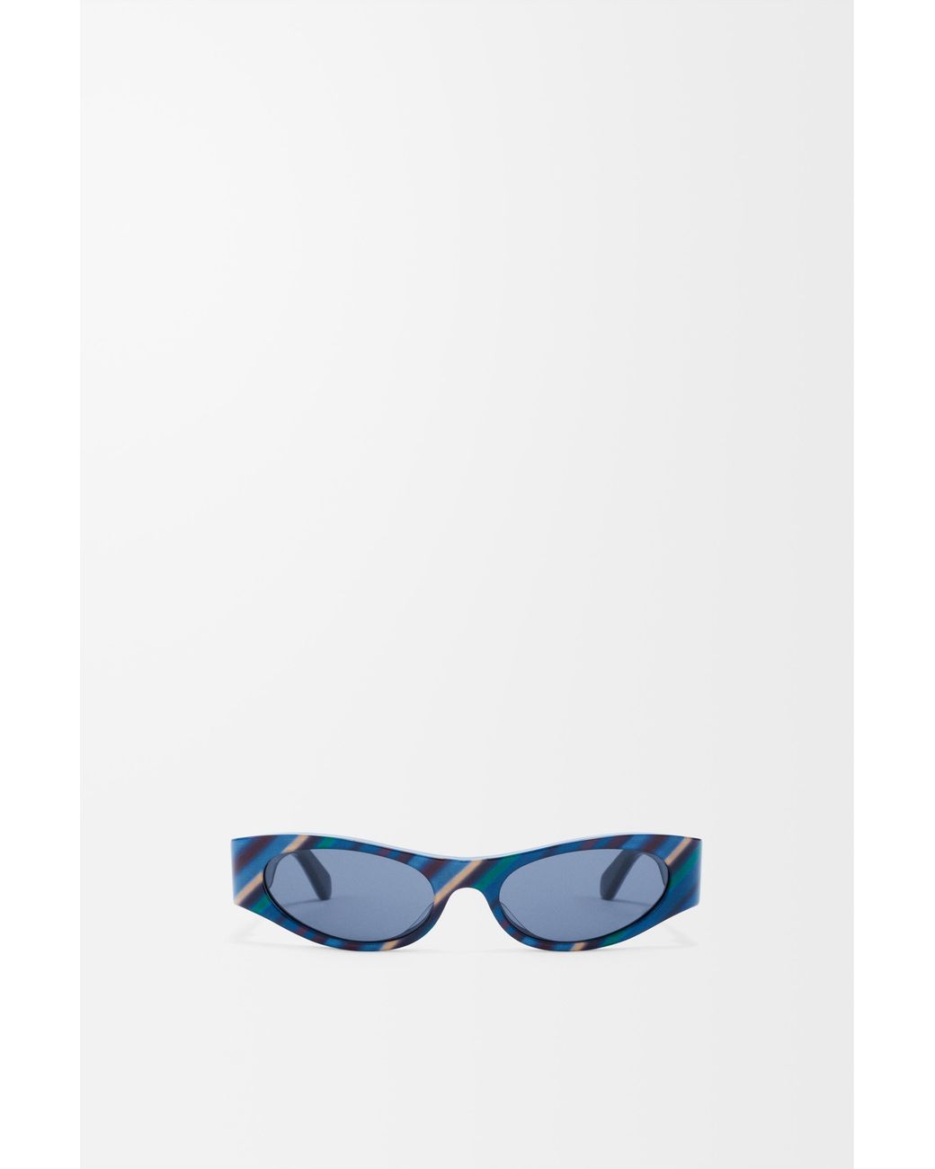 Loewe Blue Flash Slim Cateye Sunglasses For
