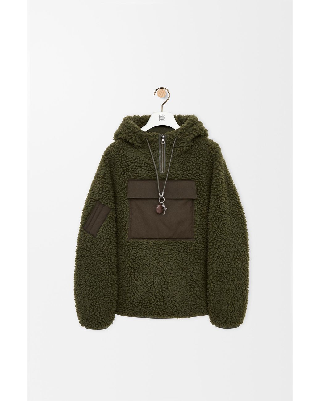 Loewe Green Anorak for men