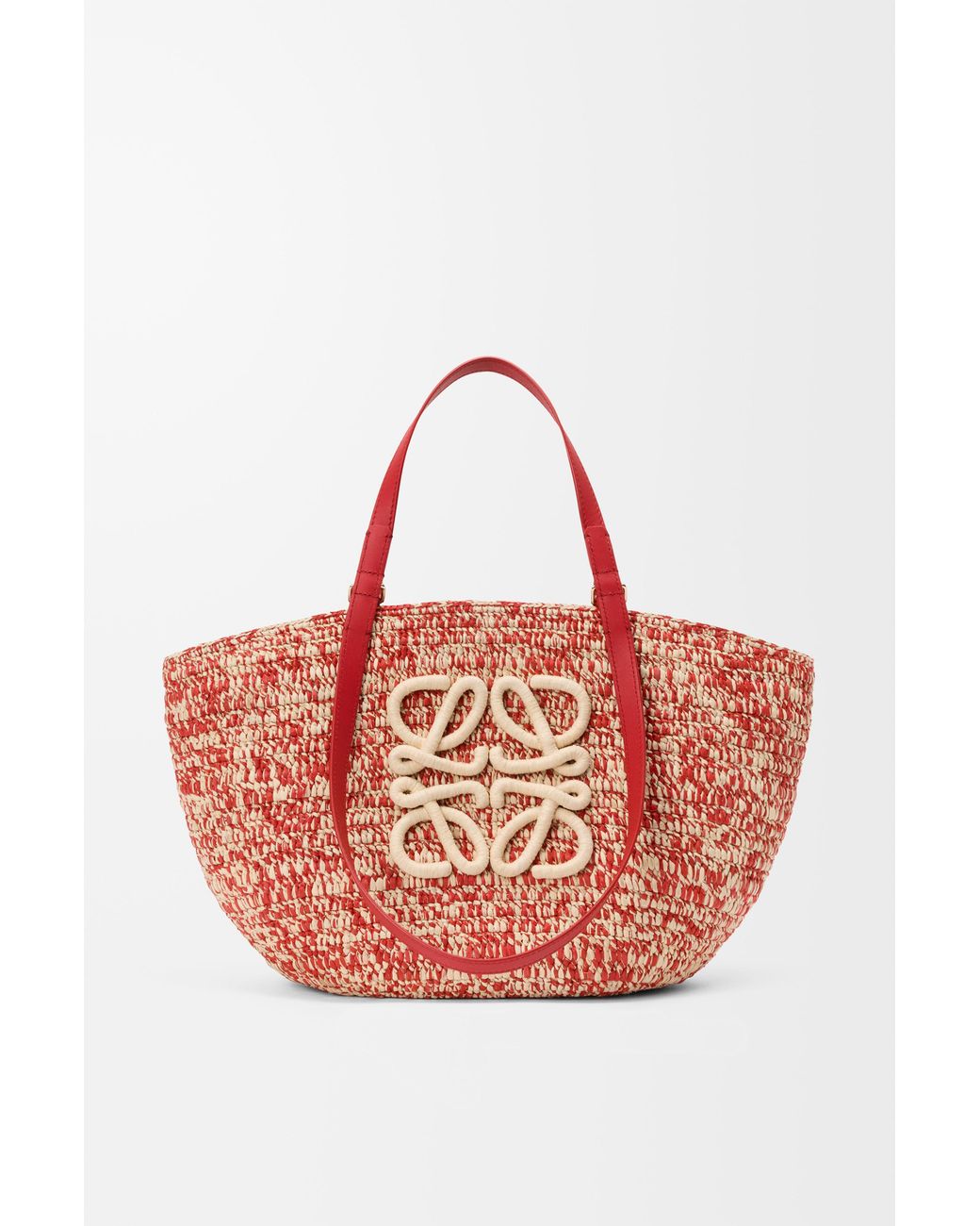 Loewe Red Medium Eclipse Basket