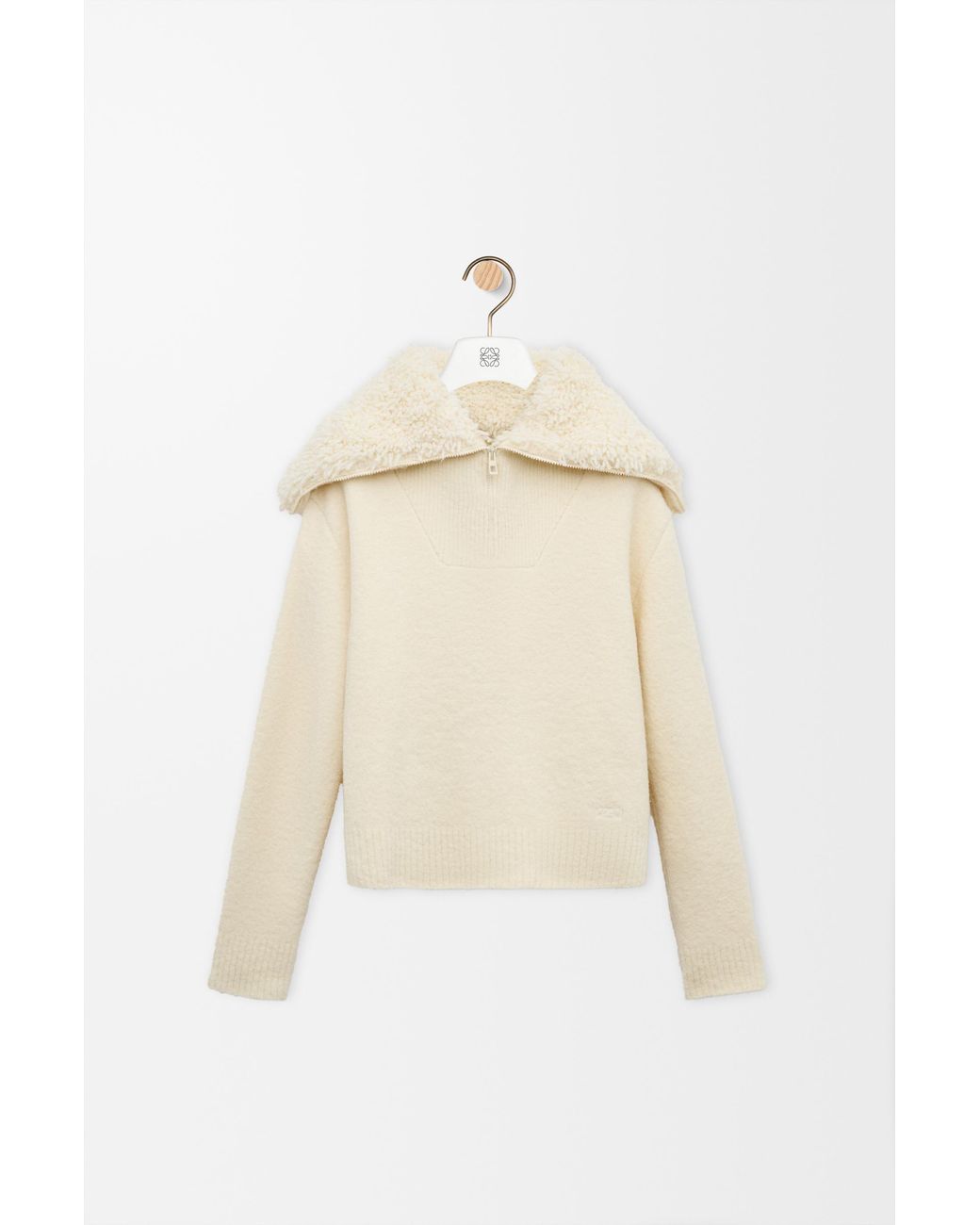 Loewe Natural Zip-Up Sweater