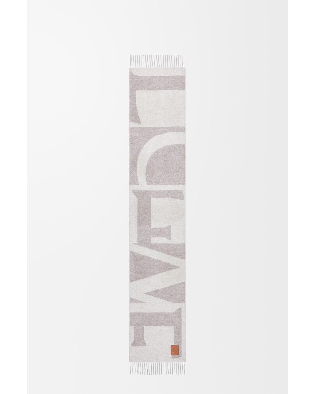 Loewe White Scarf
