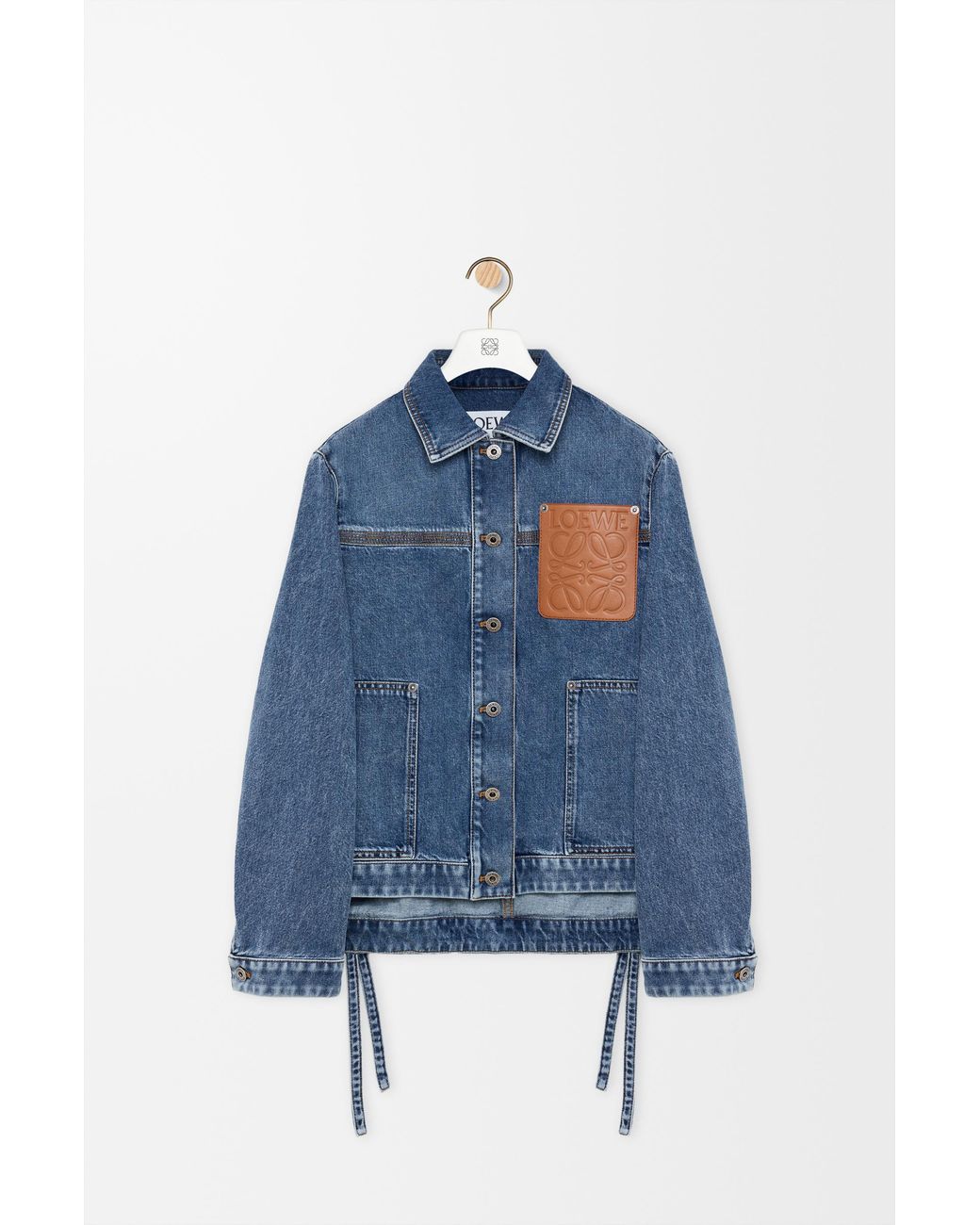 Loewe Blue Anagram Denim Jacket