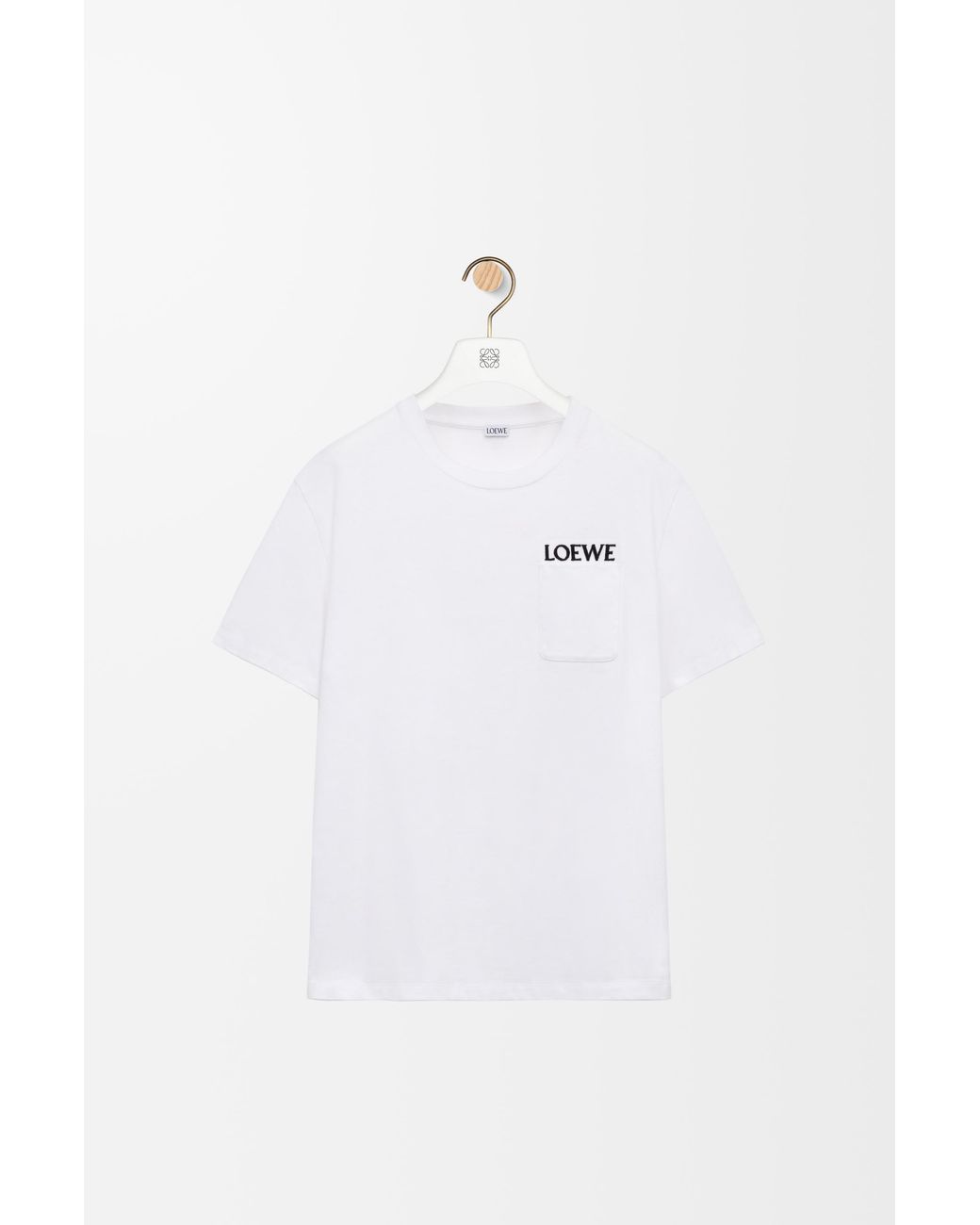 Loewe White Relaxed Fit T-Shirt for men