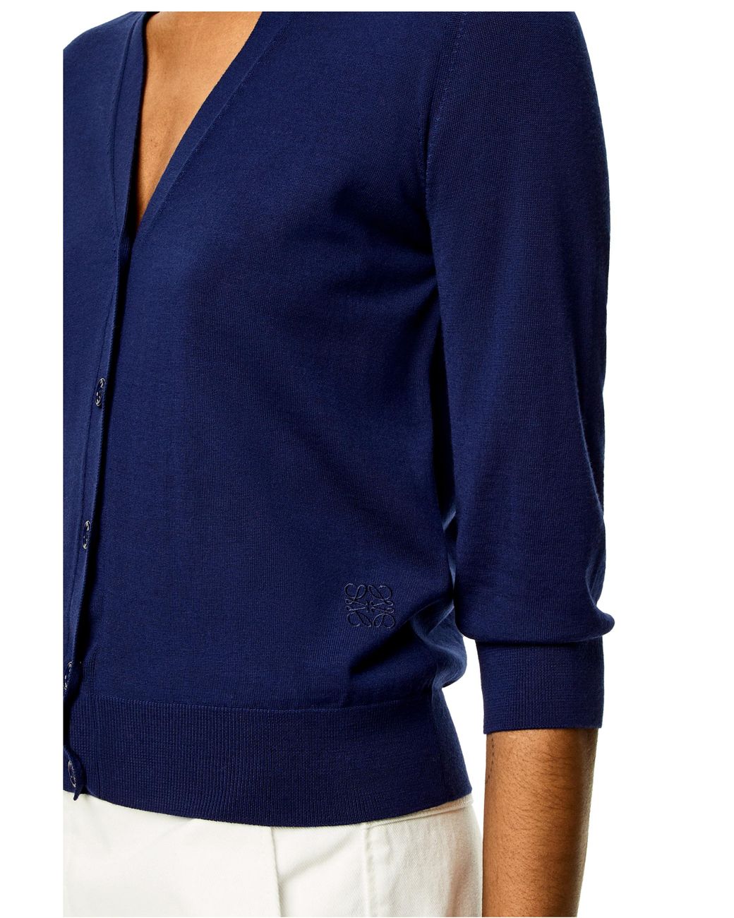 loewe cropped cardigan
