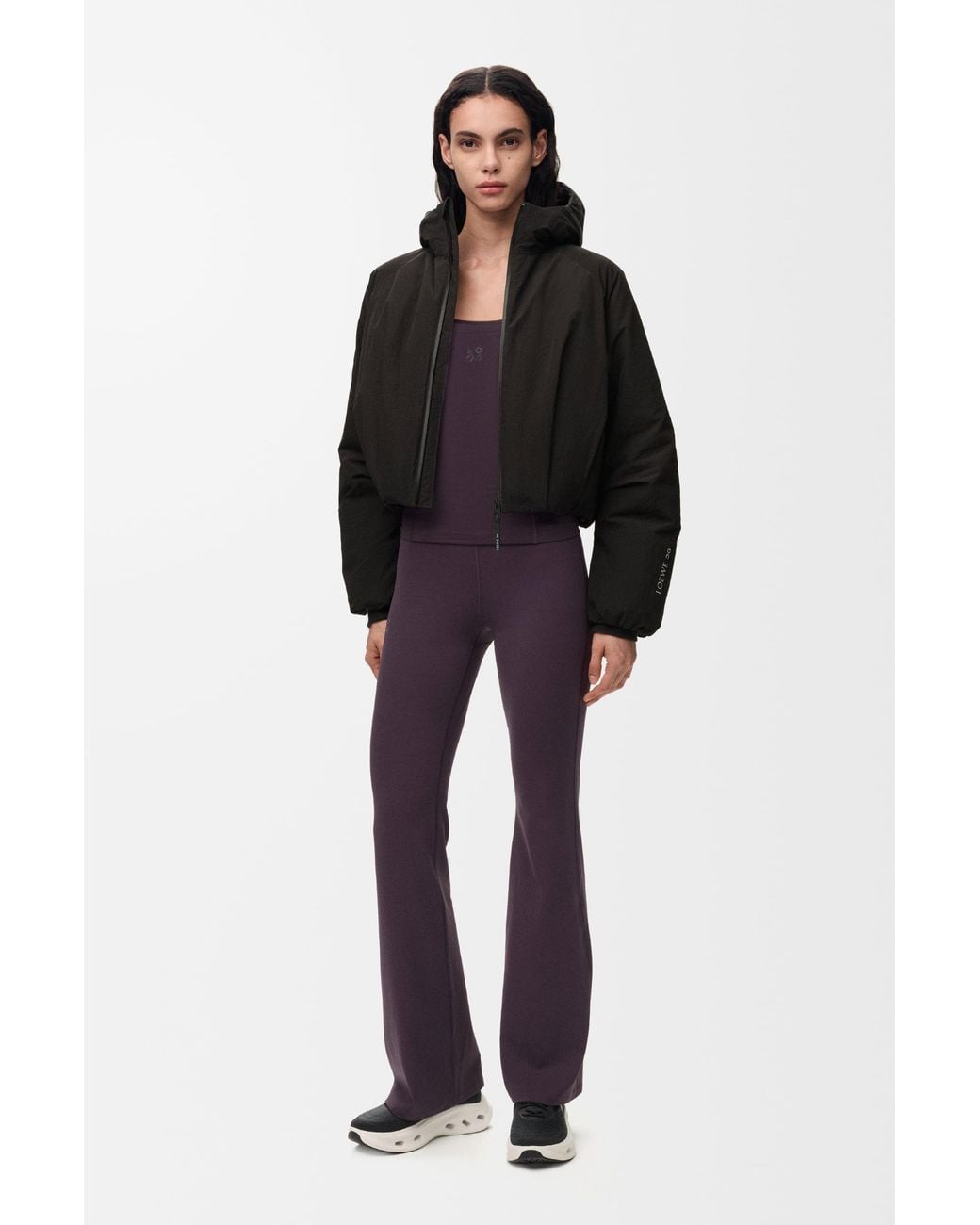 Loewe Purple Bootleg Trousers