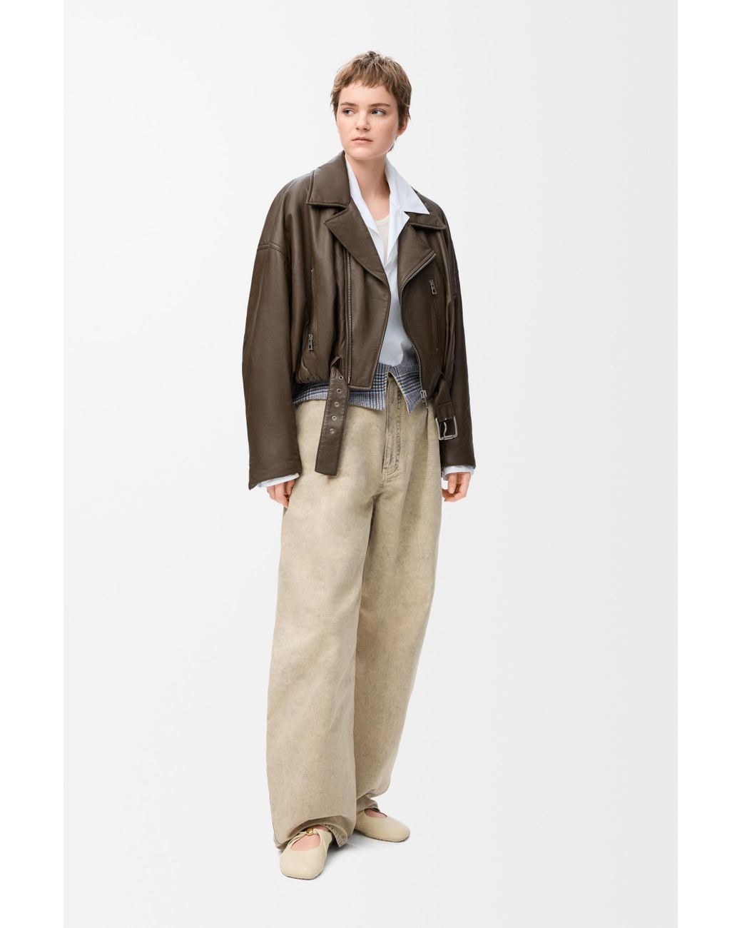 Loewe Multicolor Biker Jacket