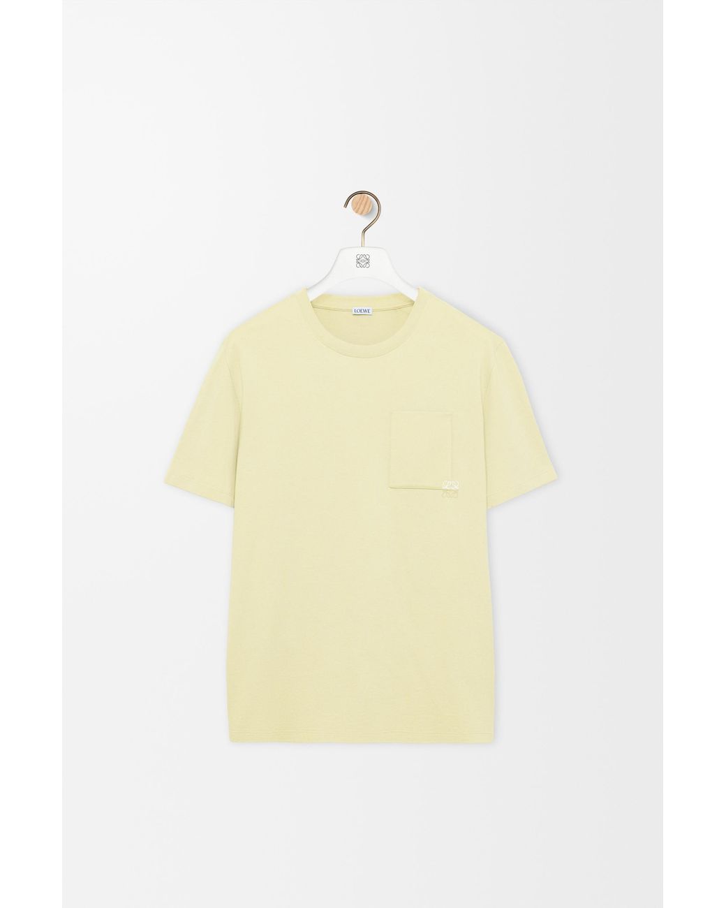 Loewe Yellow Relaxed Fit T-Shirt for men