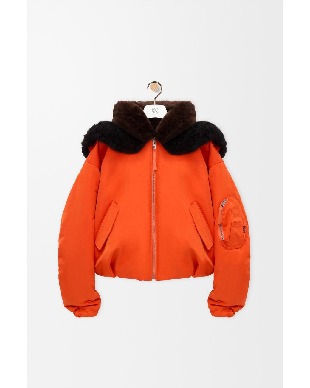 Loewe Orange Bomber Jacket