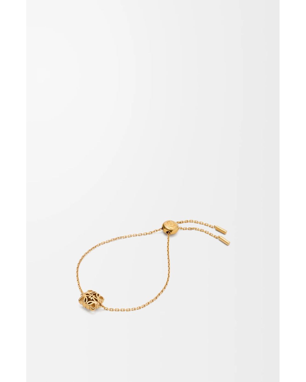 Loewe Metallic Anagram Bombé Bracelet For