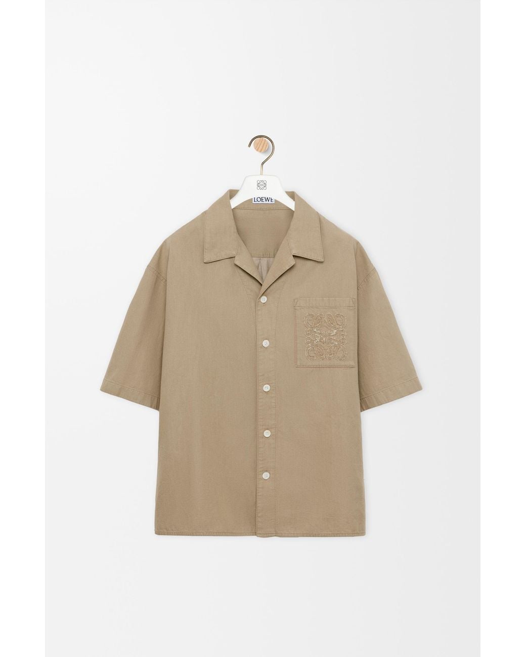 Loewe Natural Short Sleeve Shirt for men