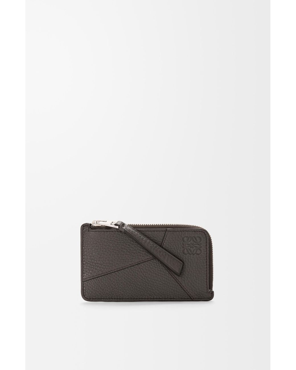 Loewe White Puzzle Coin Cardholder for men