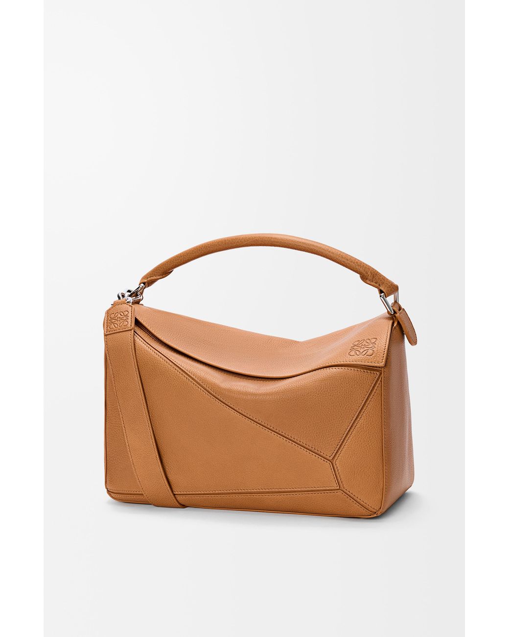 Loewe Brown Large Puzzle Bag for men