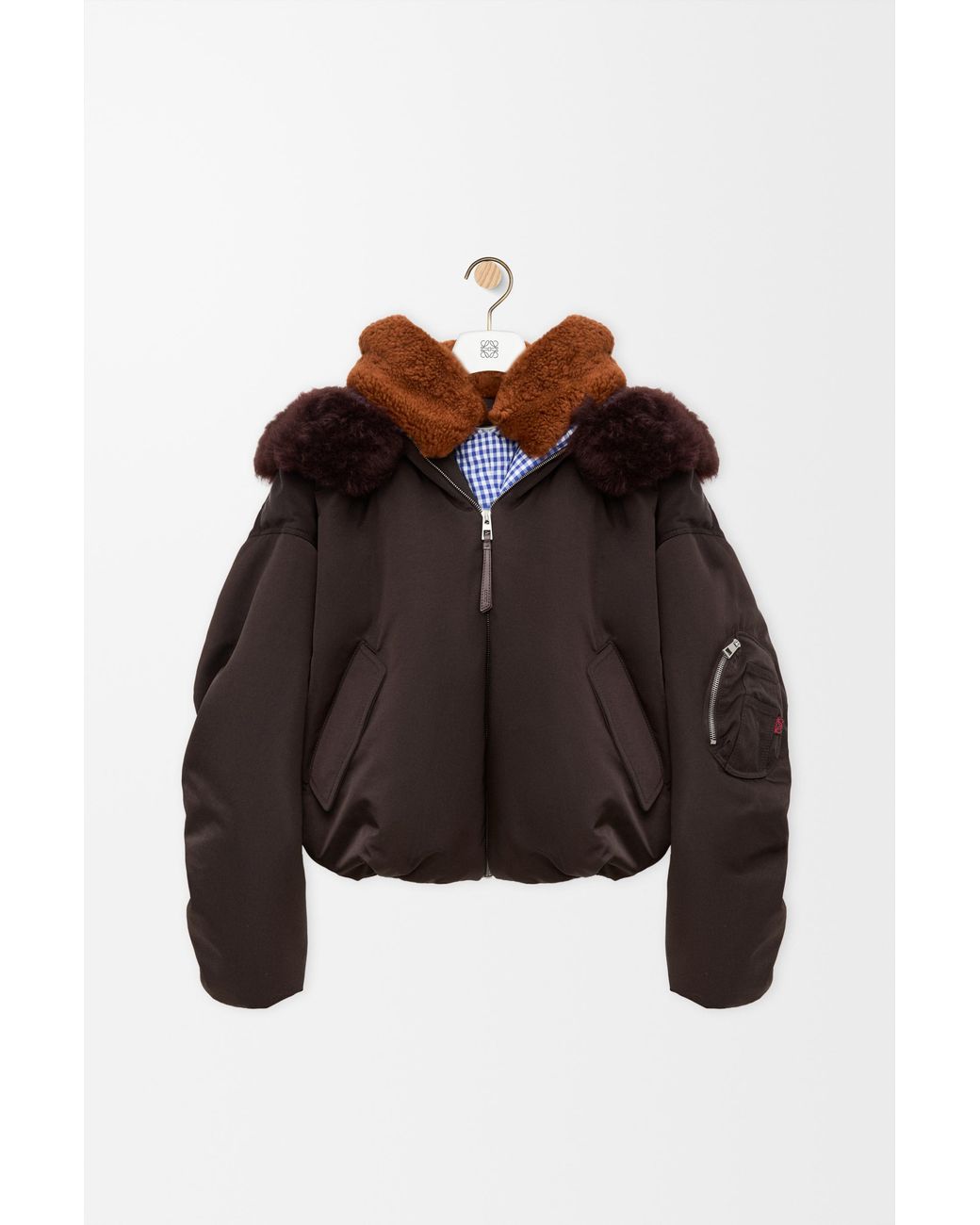 Loewe Brown Bomber Jacket