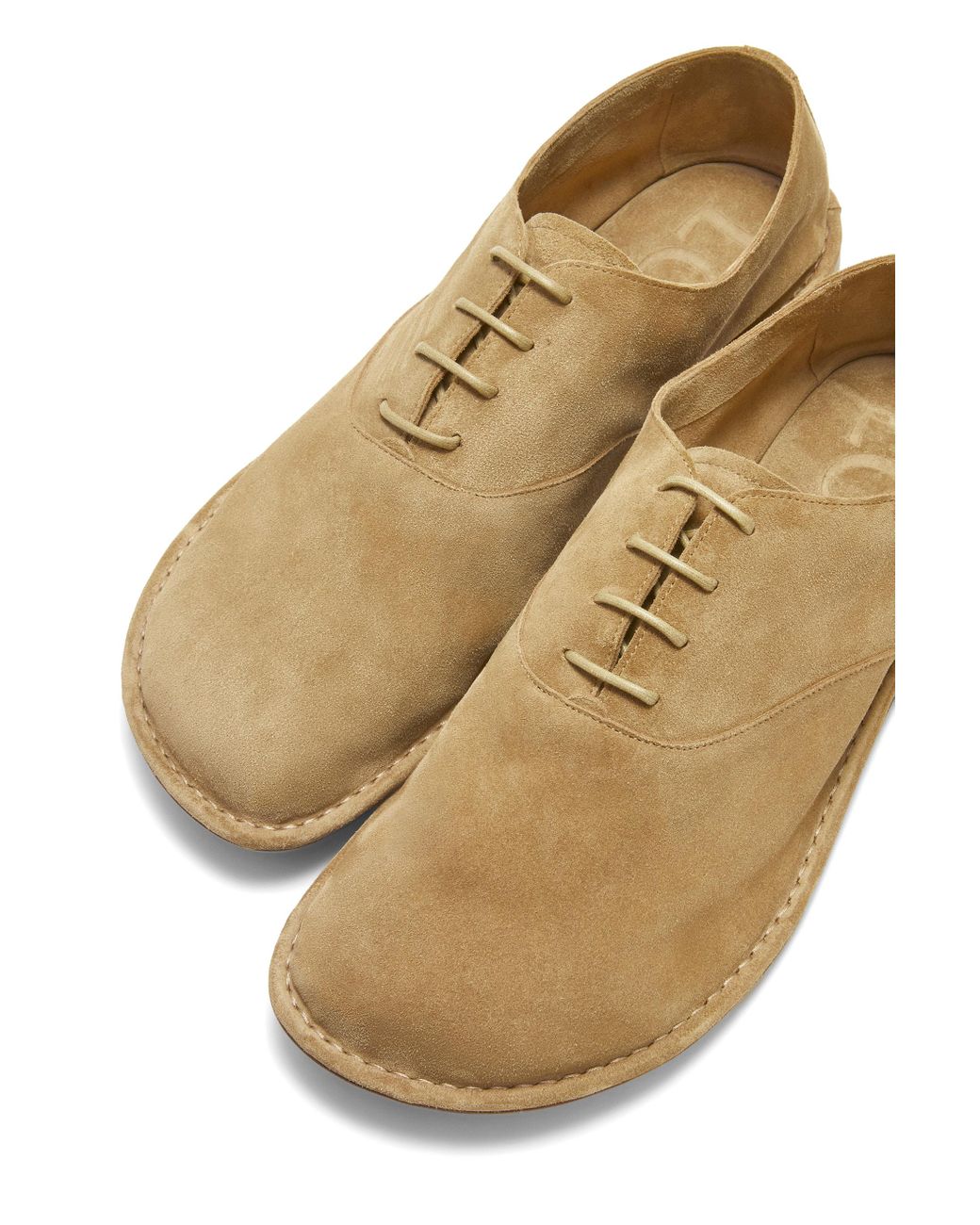 Loewe Folio Derby In Suede Calfskin for Men | Lyst UK