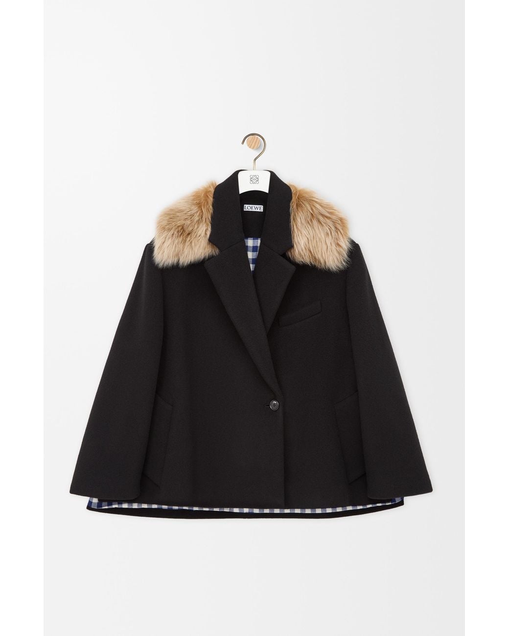Loewe Black Short Coat
