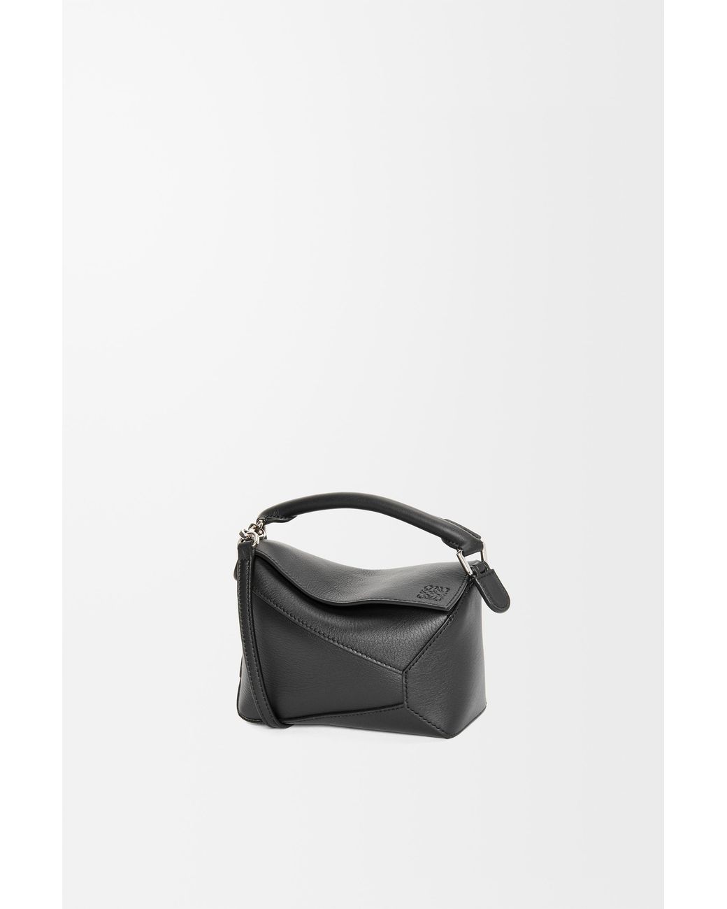 Loewe Blue Mini Puzzle Edge Bag