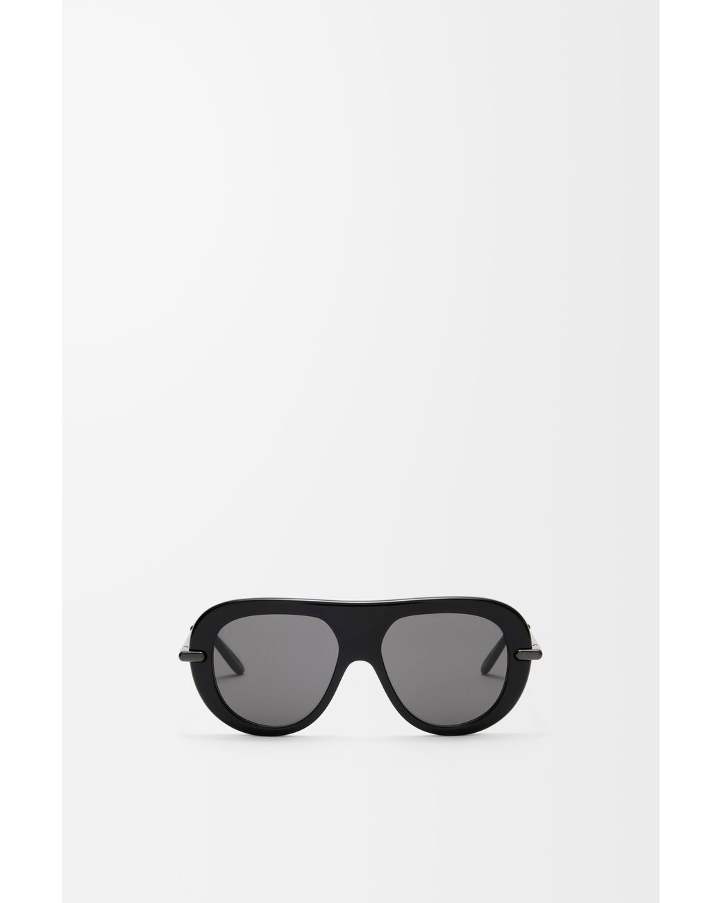 Loewe Black Pilot Slim Sunglasses For