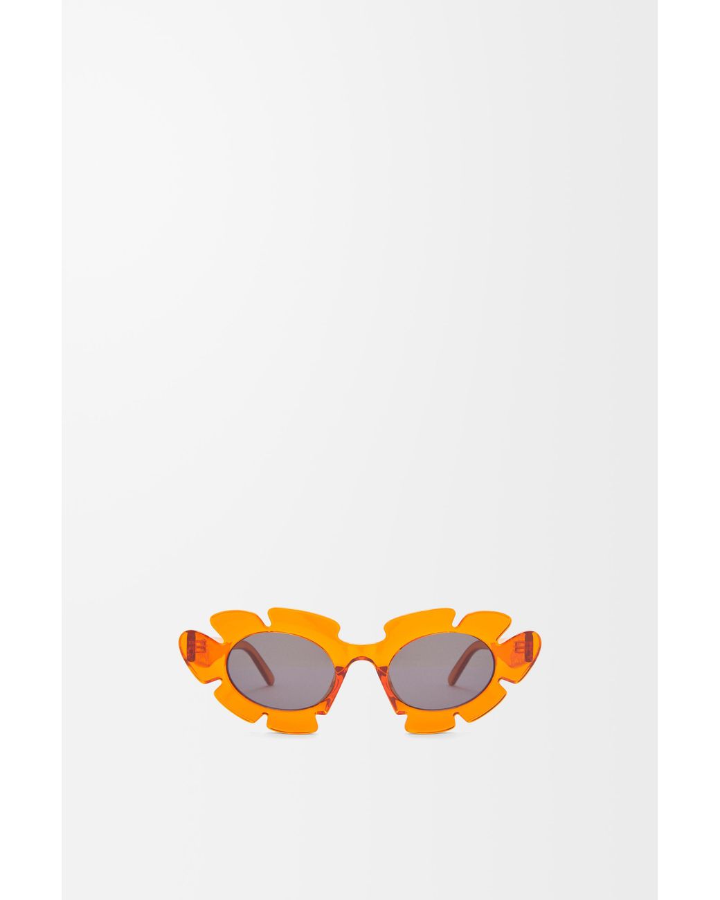 Loewe Orange Luxury Flower Sunglasses For