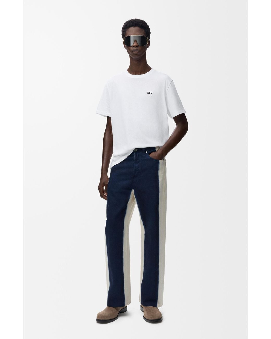 Loewe White Regular Fit T-Shirt for men