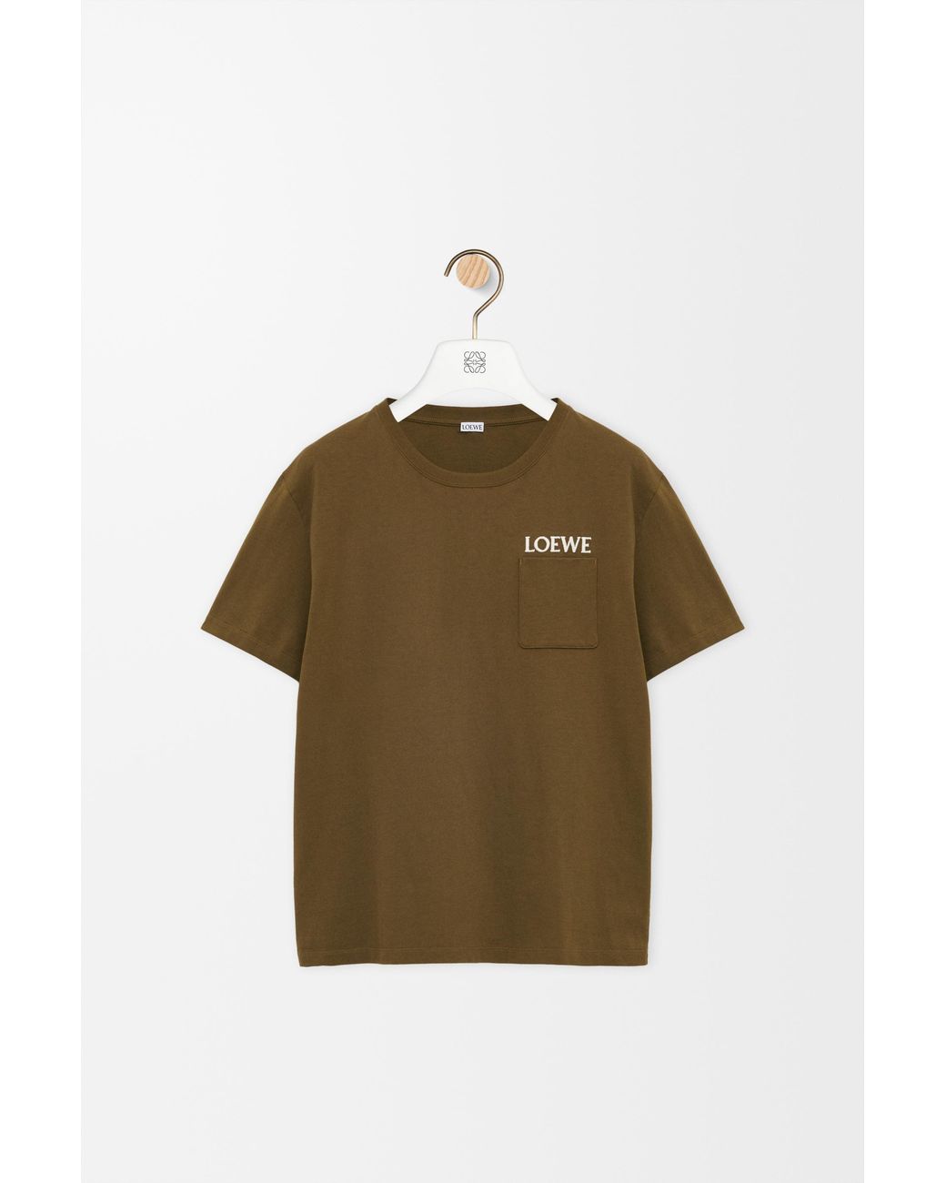 Loewe Brown Relaxed Fit T-Shirt for men