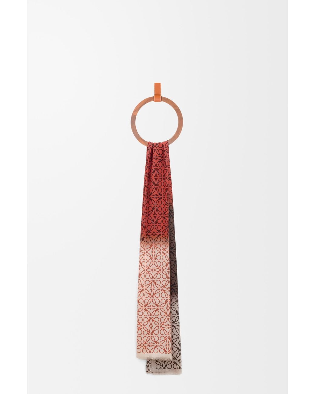 Loewe White Scarf