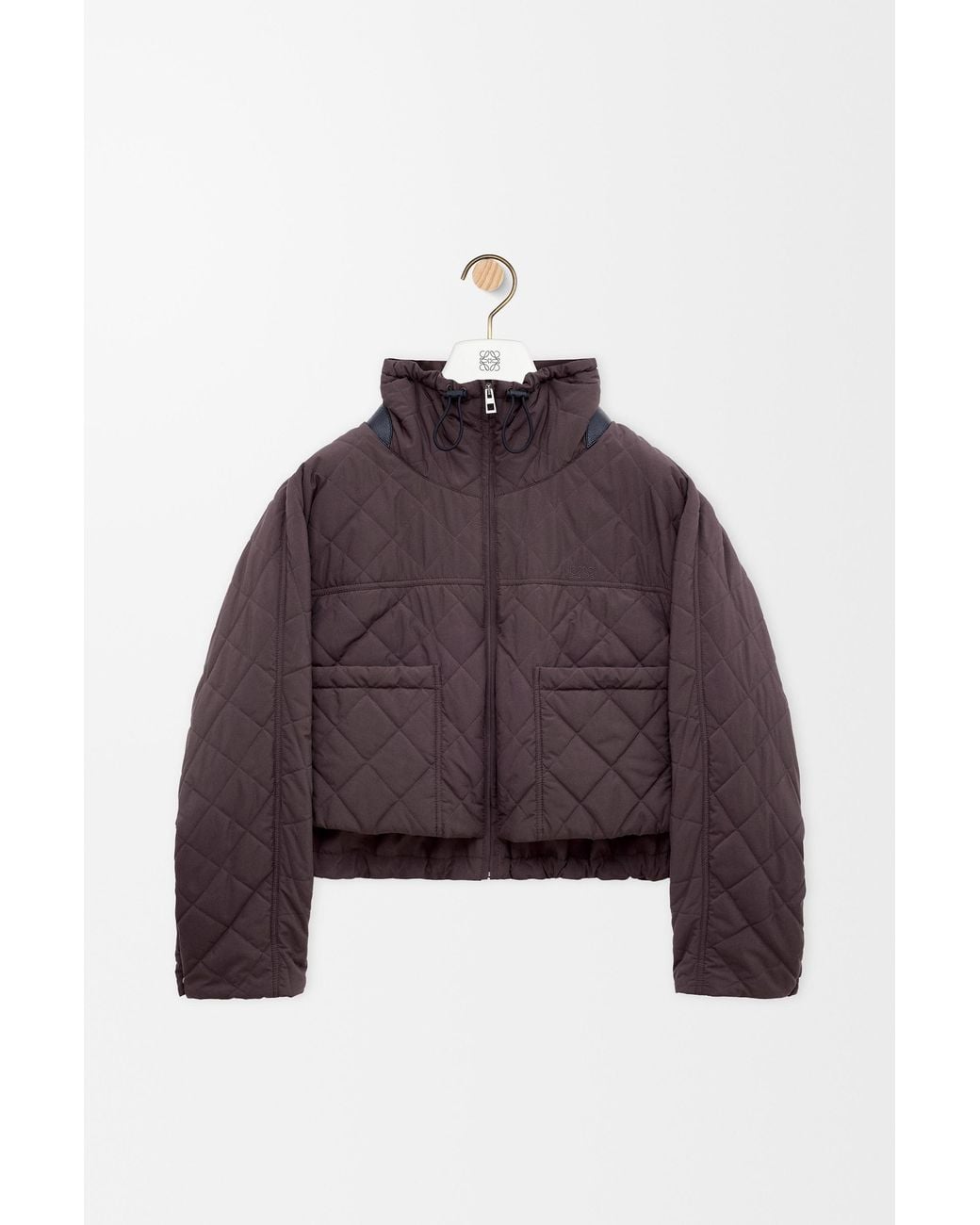 Loewe Purple Padded Jacket