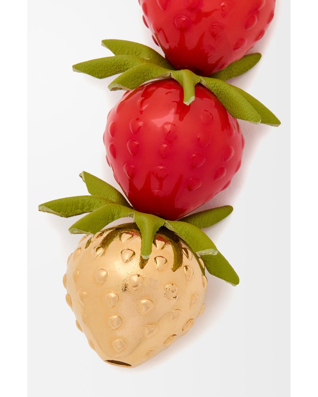 Loewe White Strawberry Charm For