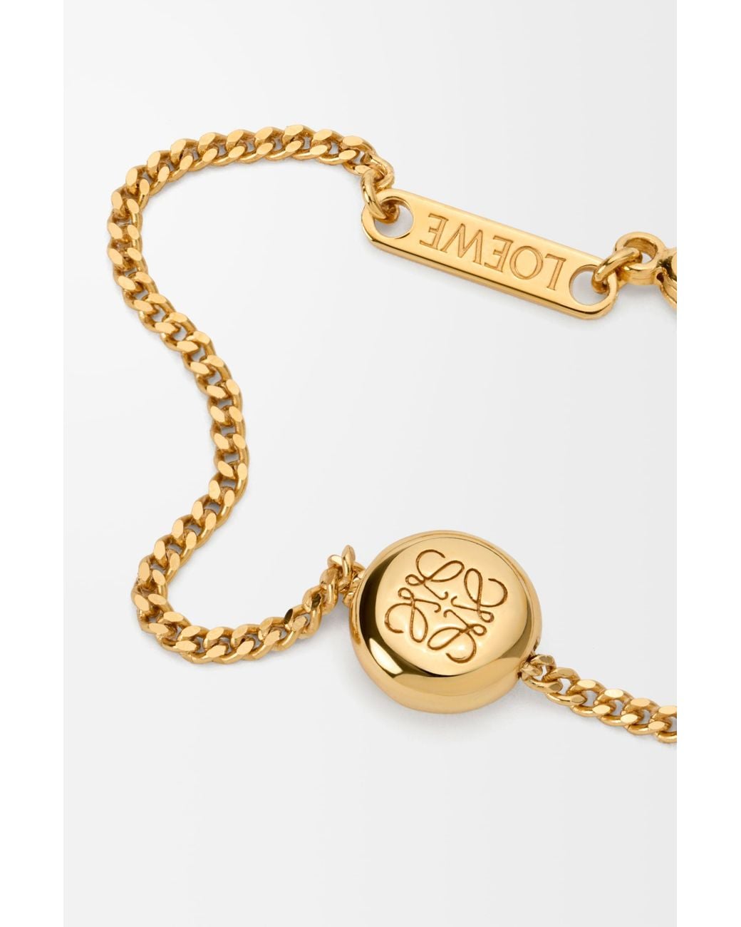 Loewe Metallic Pebble Bracelet For