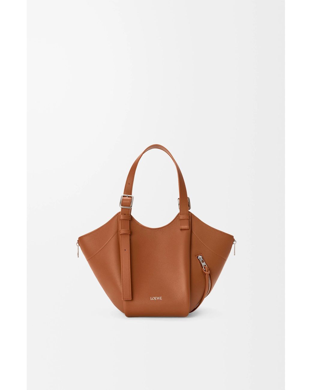 Loewe White "Hammock Flip" Mini Shoulder Bag