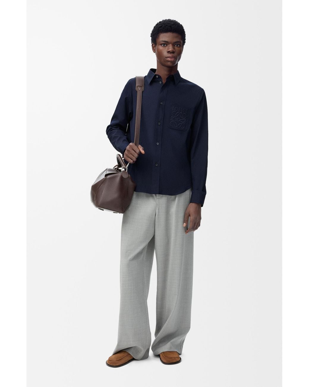 Loewe Blue Shirt for men