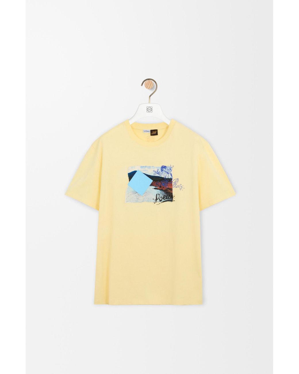 Loewe Metallic Relaxed Fit T-Shirt for men