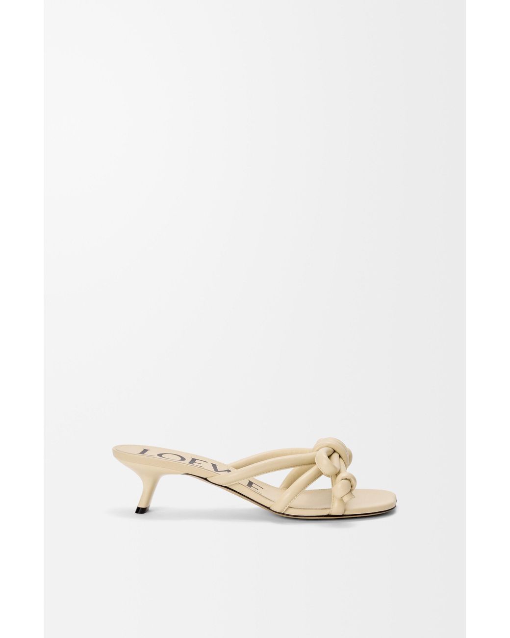 Loewe Natural Flamenco Knot Sandal