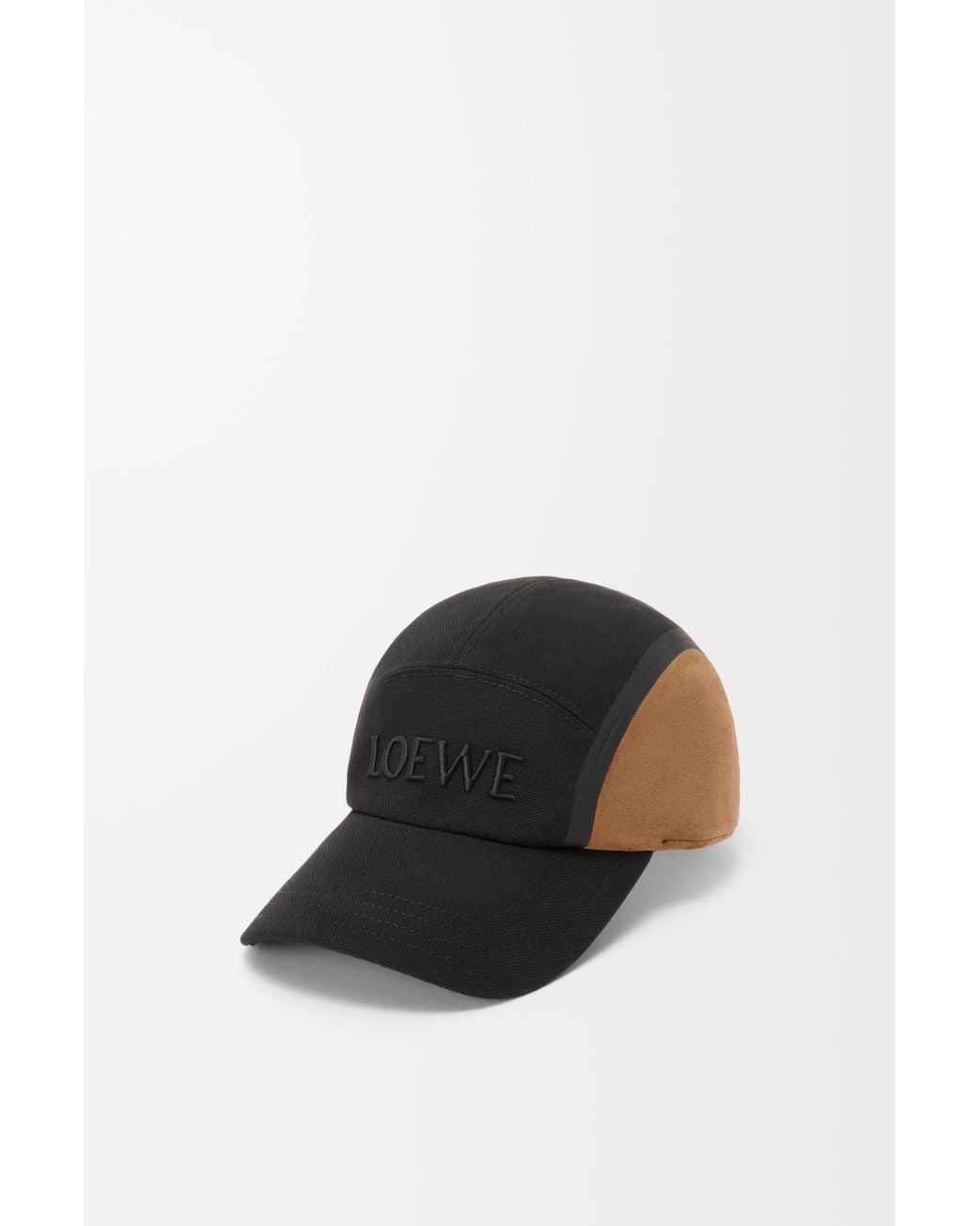 Loewe Black Camp Cap for men