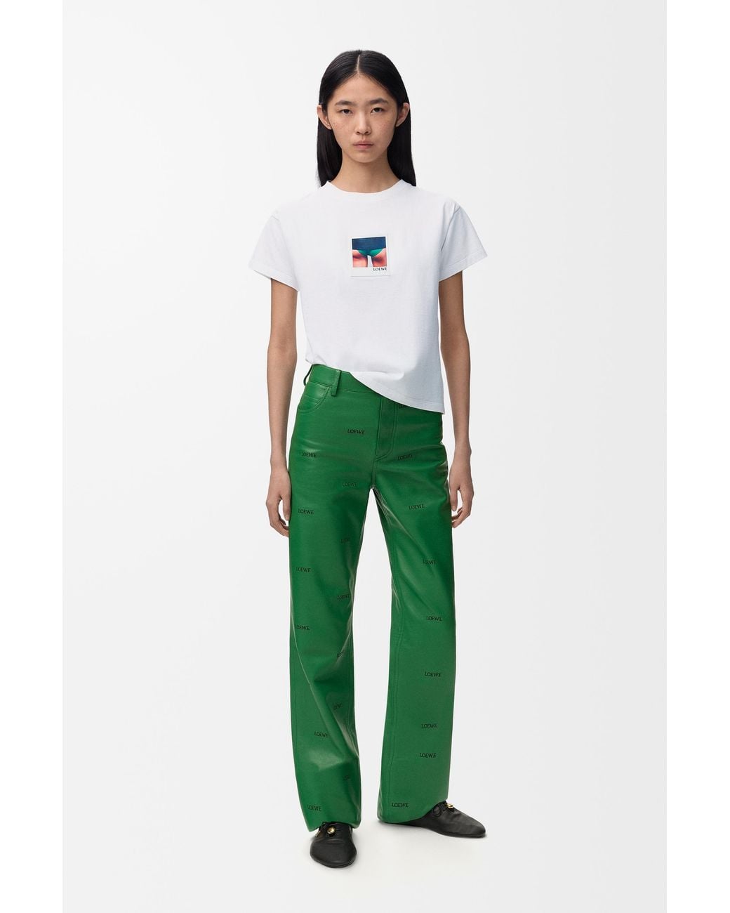 Loewe White Regular Fit T-Shirt