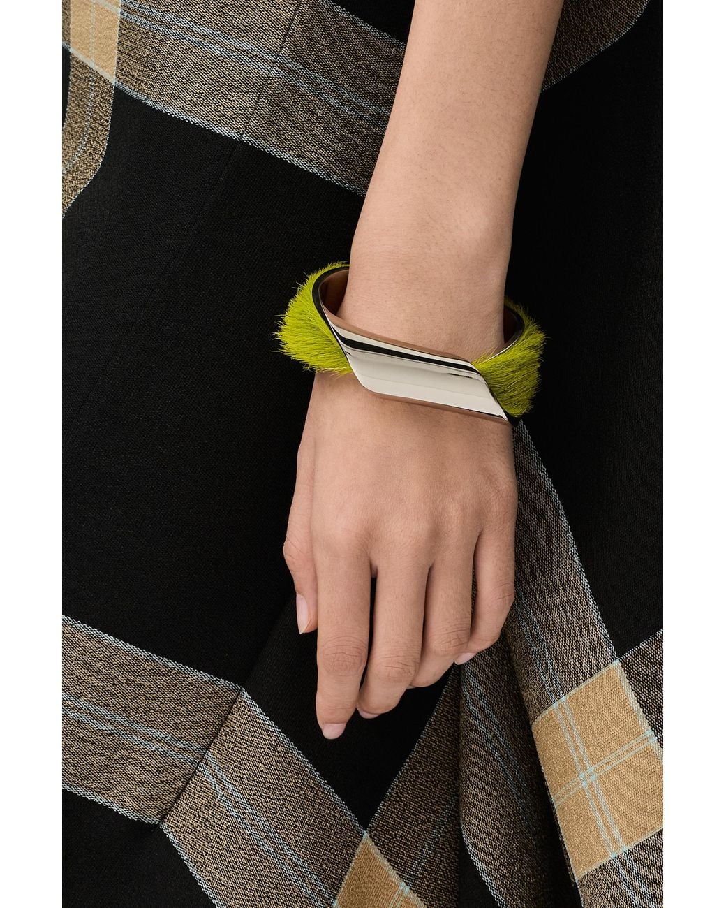 Loewe Blue Thin Twisted Cuff