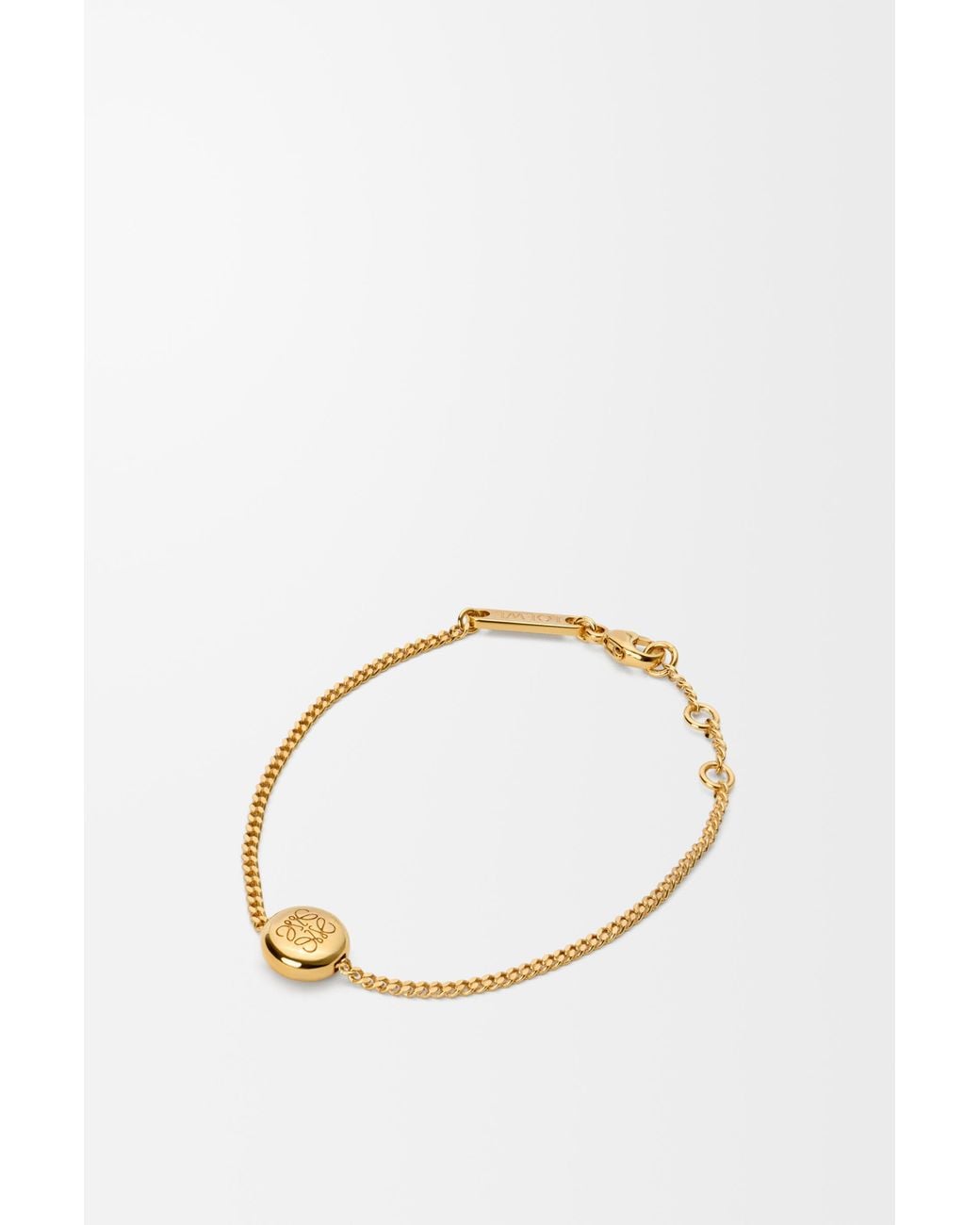 Loewe Metallic Pebble Bracelet For