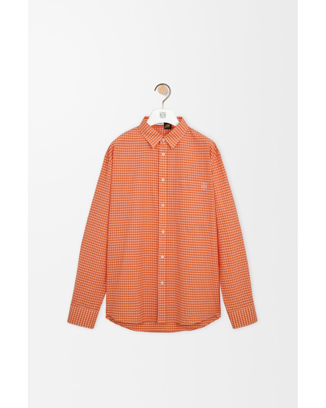 Loewe Orange Shirt for men