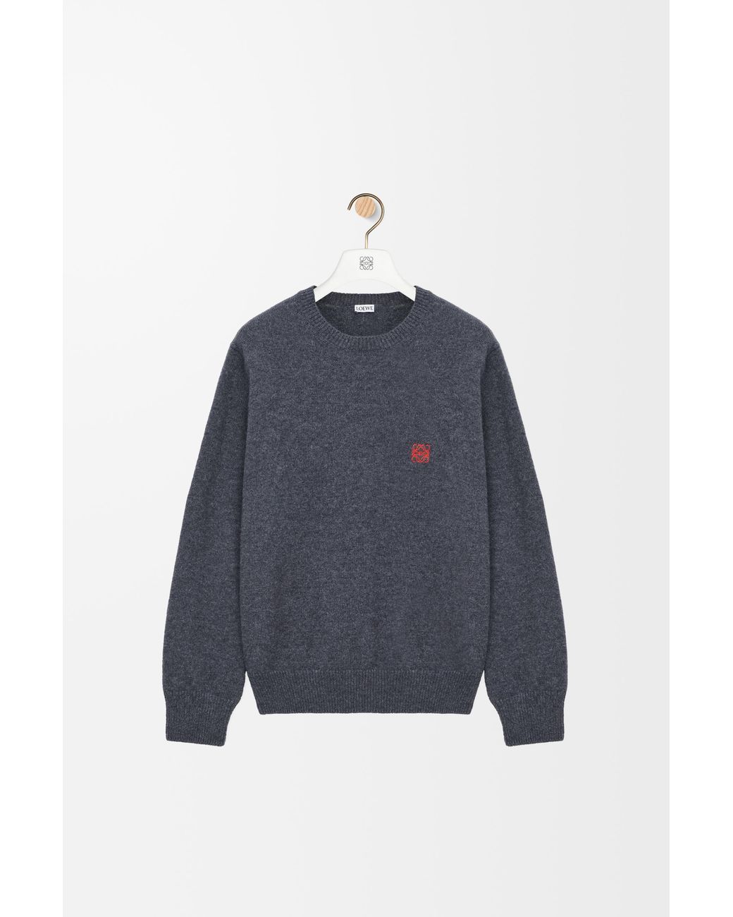 Loewe Blue Luxury Sweater In Wool for men