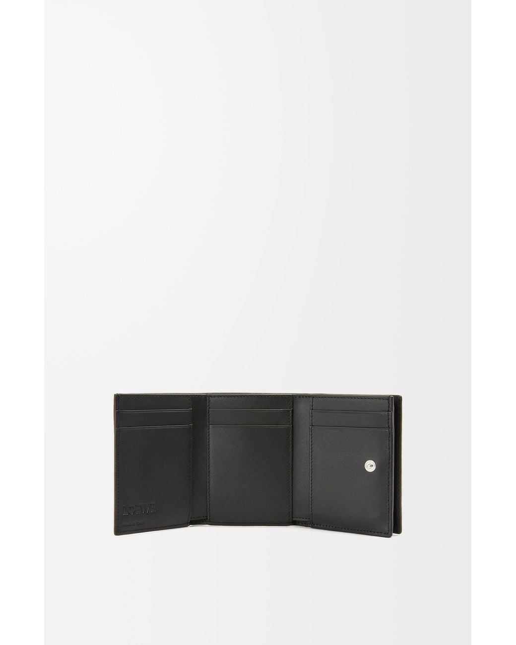 Loewe White Trifold Wallet for men
