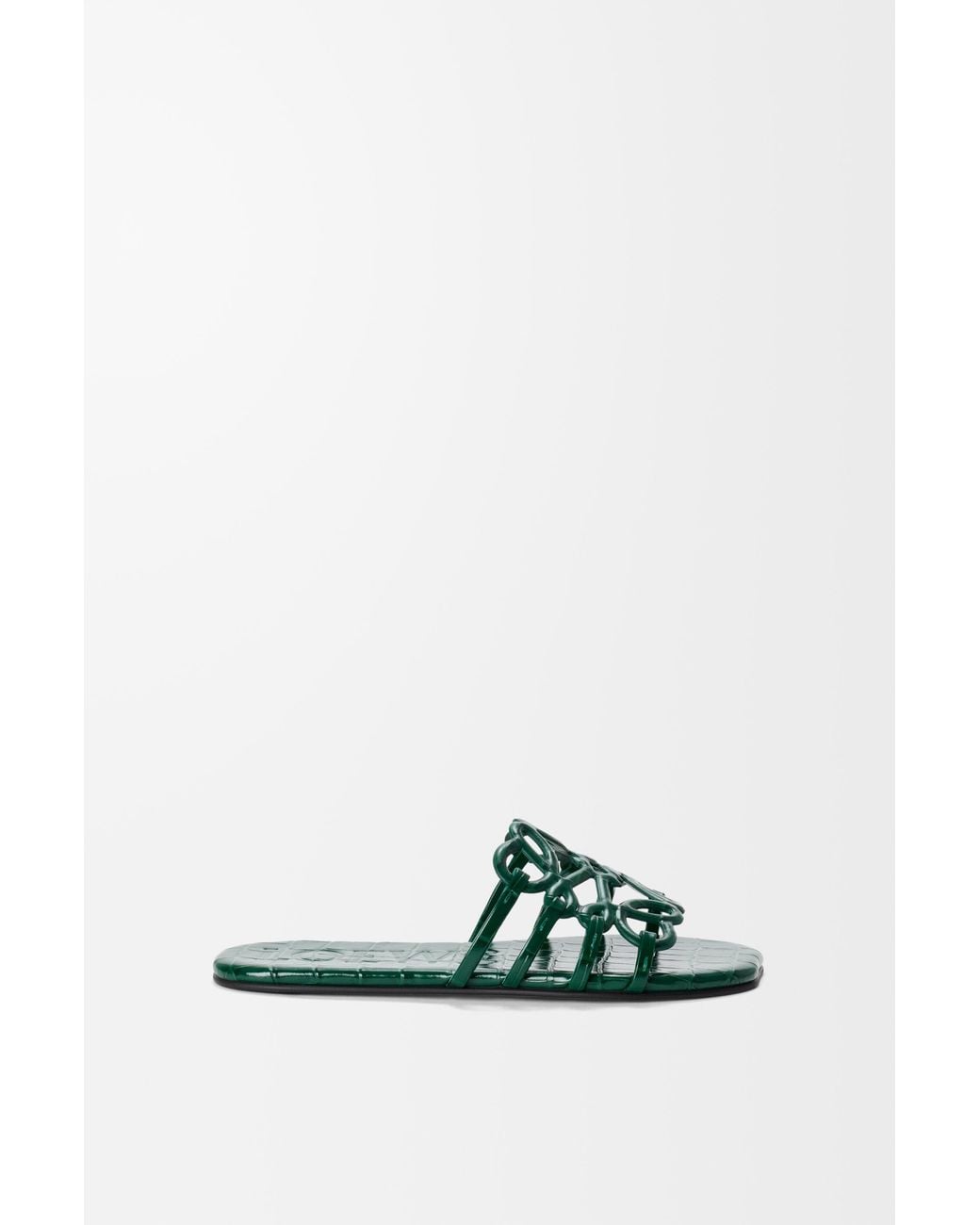 Loewe Green Petal Anagram Slide