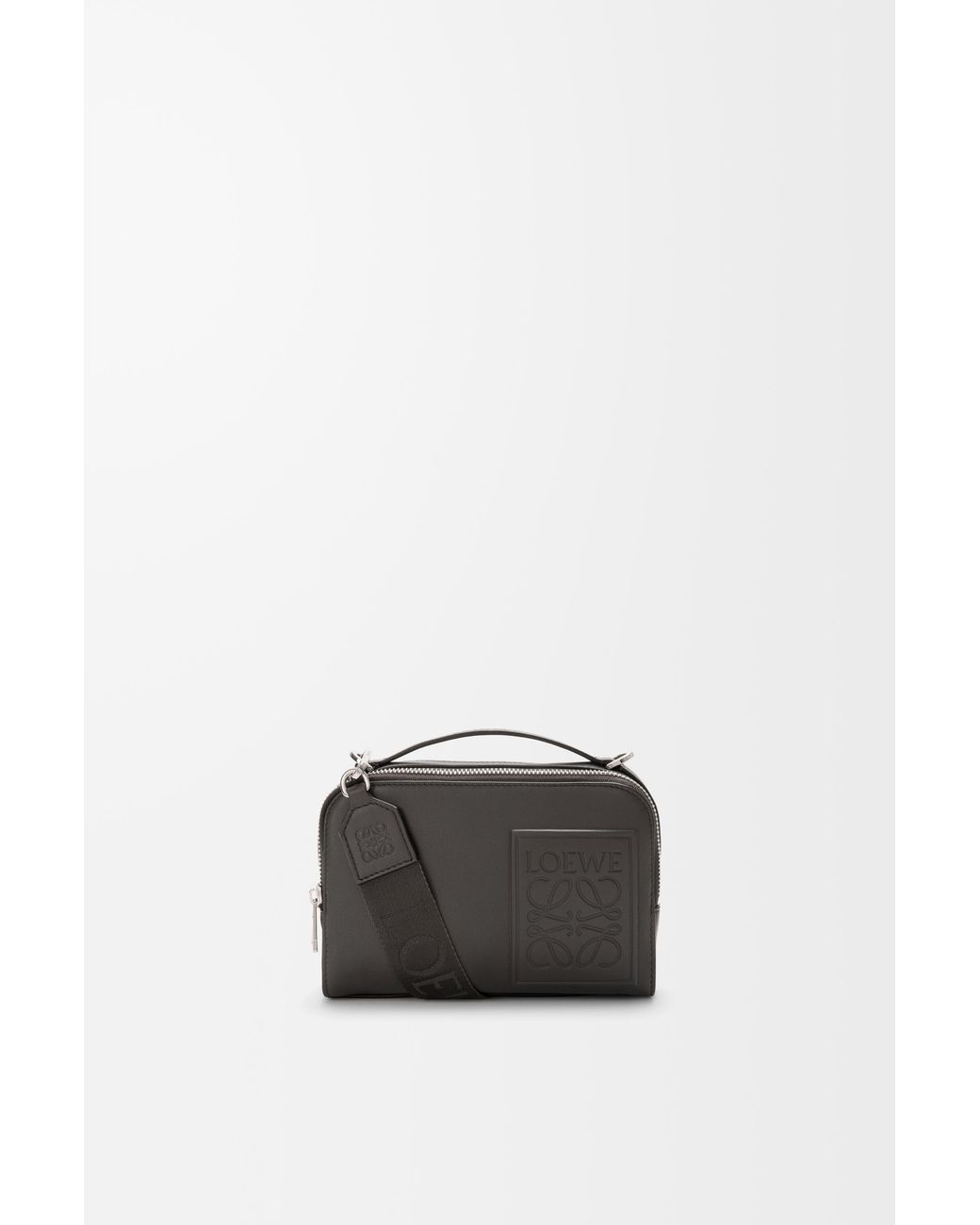 Loewe Gray Mini Crossbody Camera Bag for men