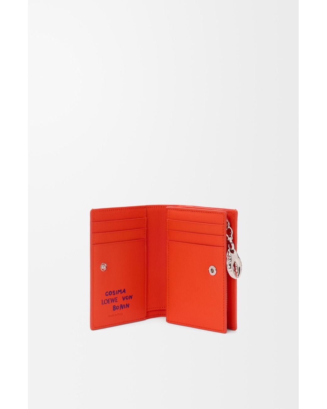 Loewe Red Claw Compact Wallet
