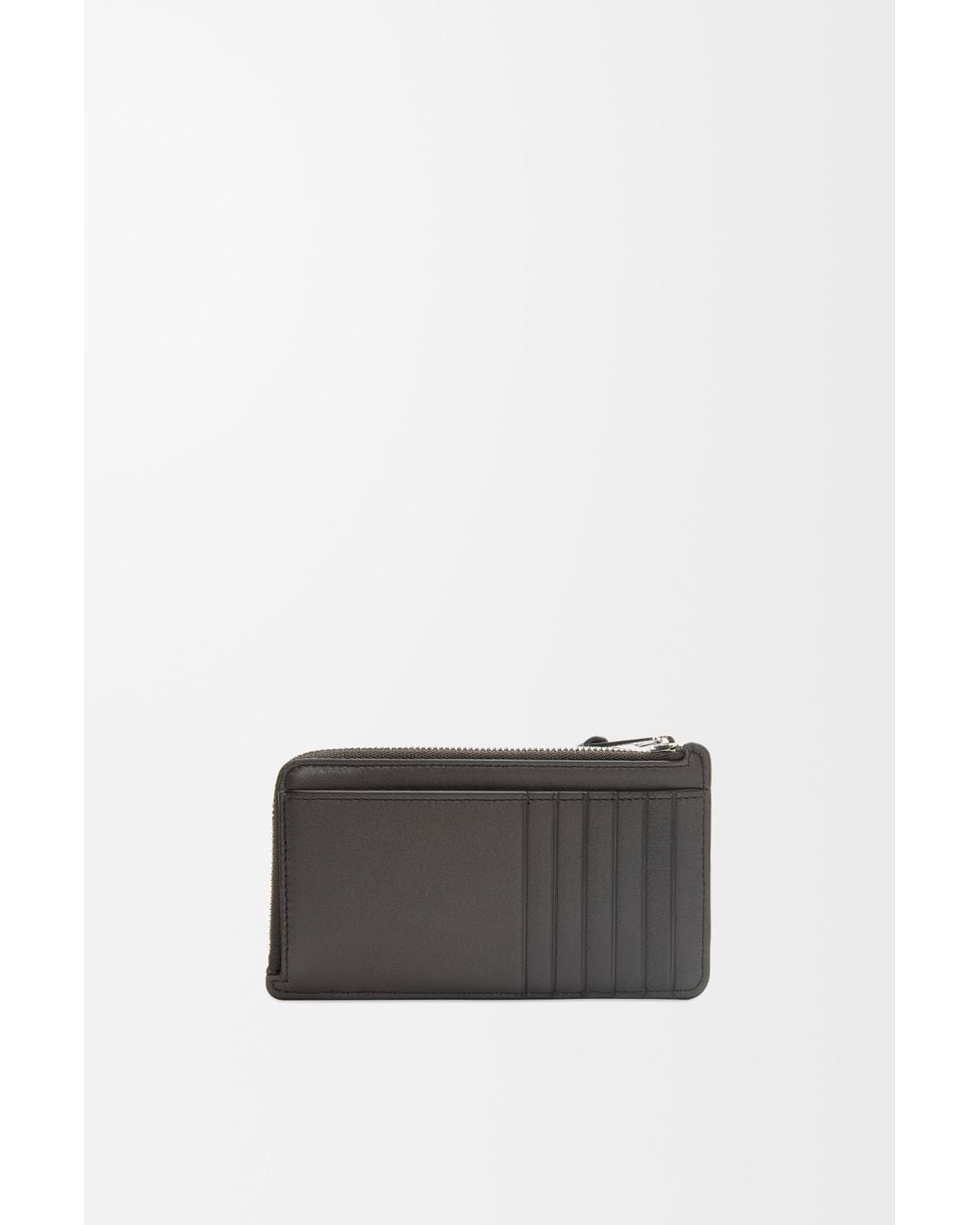Loewe Gray Puzzle Long Coin Cardholder In Classic Calfskin for men
