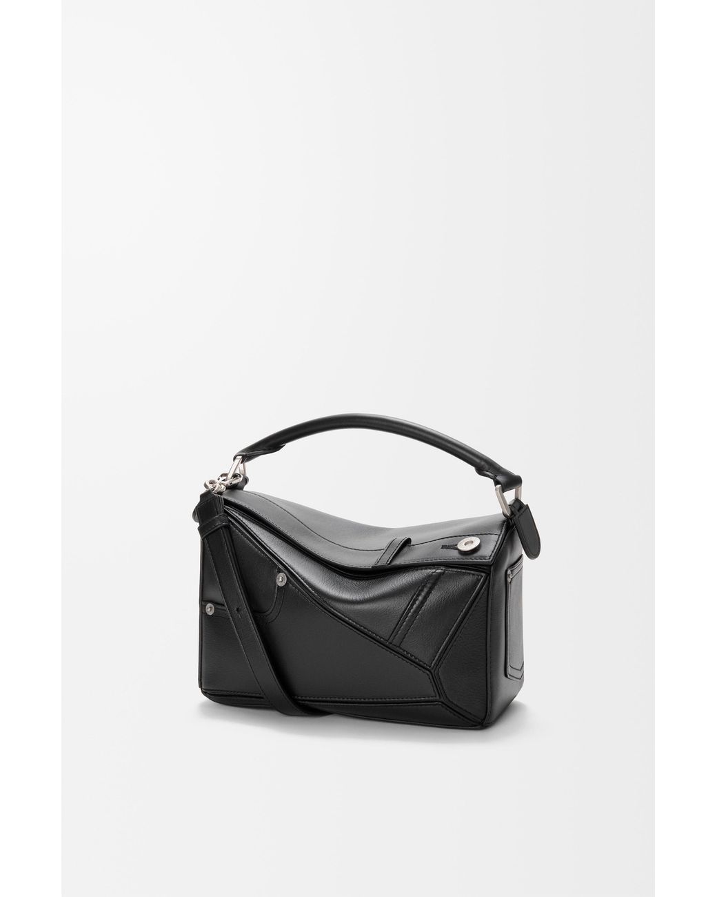 Loewe Black Panta Small Puzzle Bag