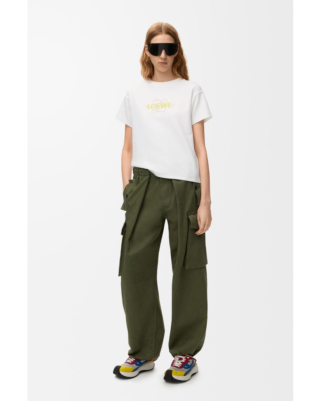 Loewe White Regular Fit T-Shirt
