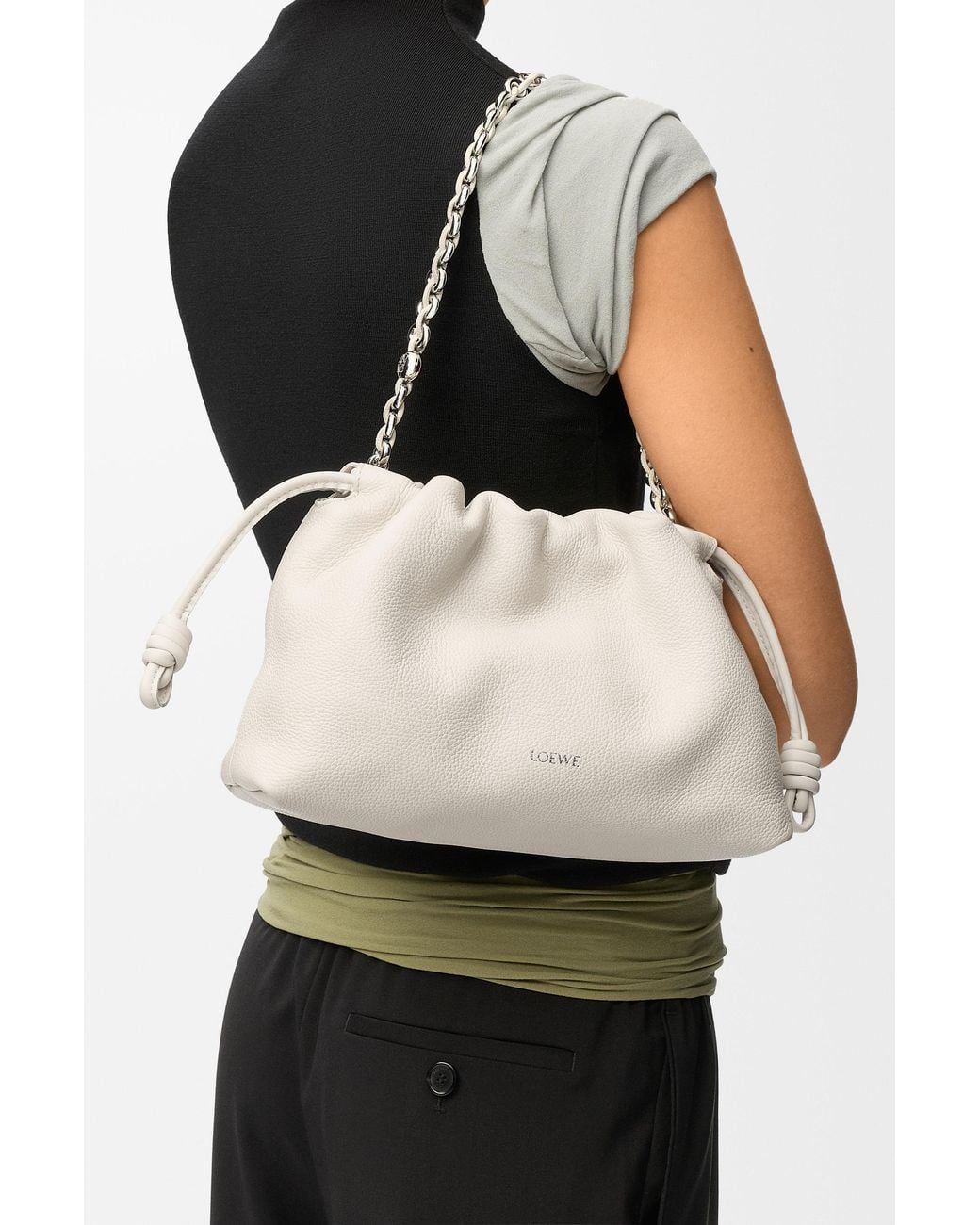 Loewe Natural Medium Flamenco Purse