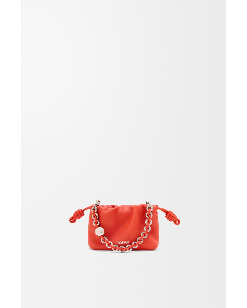 Loewe Red Nano Flamenco Purse