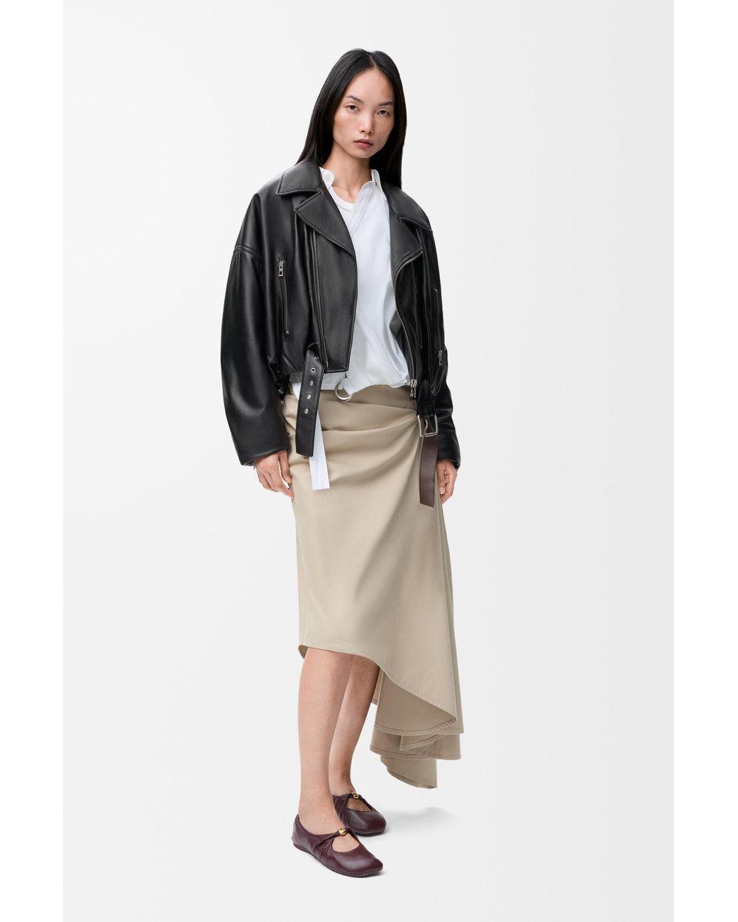 Loewe Black Biker Jacket