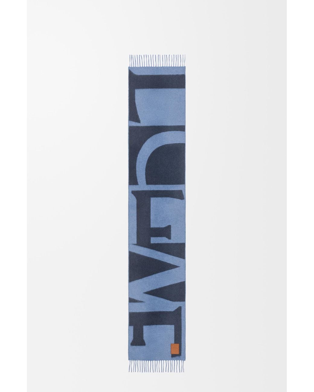 Loewe Blue Scarf