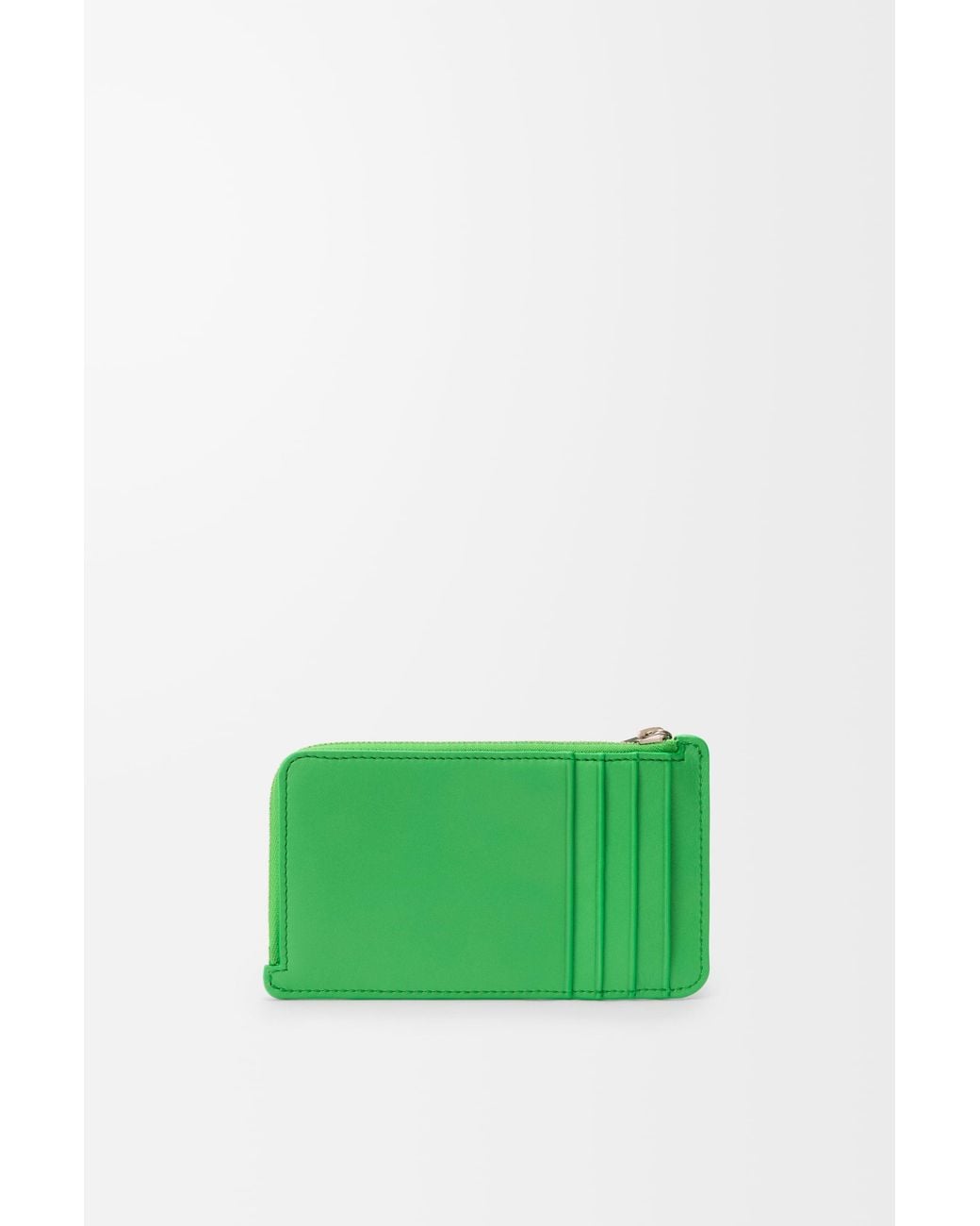 Loewe Green Knot Coin Cardholder